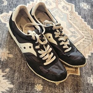 Saucony Classic Black and White Sneakers